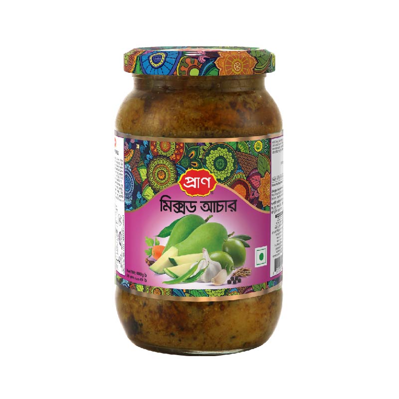 Groceries Pickles PRAN Mixed Pickle 400gm