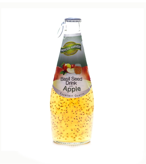 Drinks Juice American H Basil Seed Apple Juice 290ml