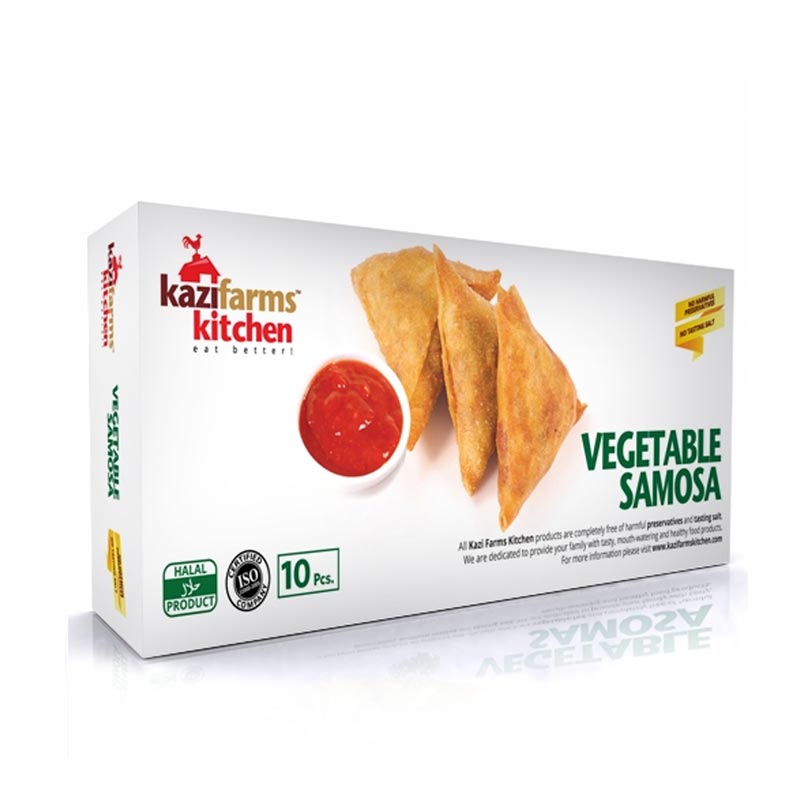 Snacks & Instant Foods Frozen Snacks Kazi Farms Vegetable Samosa