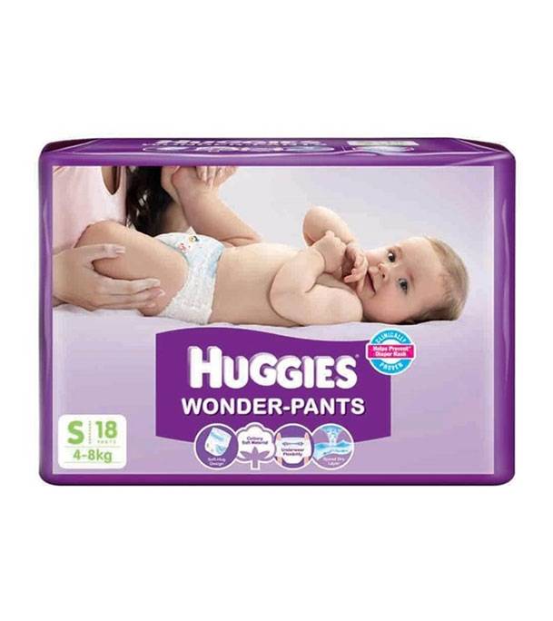 Huggies Wonder Pants, Small (s) Size Baby Diaper Pants, 56 Count at Rs  629.00 | हगीज ड्राई डायपर - A To Z Overseas, New Delhi | ID: 25995074691