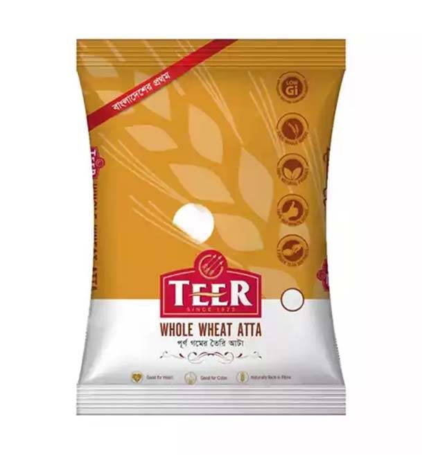 Buy Teer Whole Wheat Atta 2kg Online at Best Price