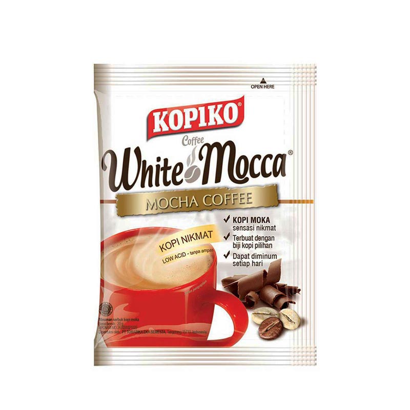 Drinks :: Coffee & Coffee Mate :: Kopiko White Mocca Coffee 20gm 3in1