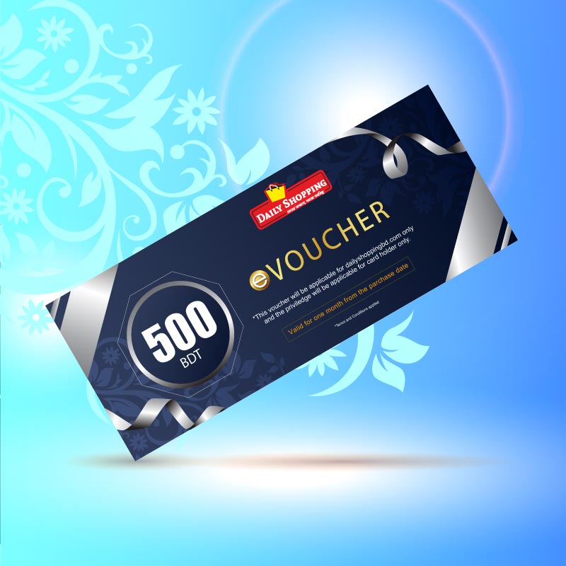 Digital Gift Card :: Daily shopping E-Voucher-500TK