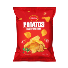 PRAN POTATOS CHIPS TOM N TINO- 60GM