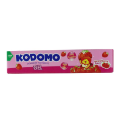 KODOMO CHILDRENS GEL TOOTHPASTE STRAWBERRY 40GM