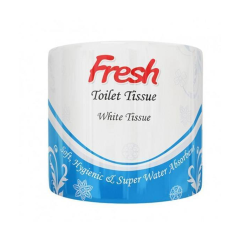 FRESH WHITE TOILET TISSUE 72 ROLLS