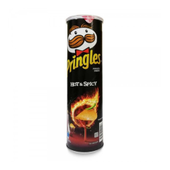 PRINGLES HOT & SPICY 147GM
