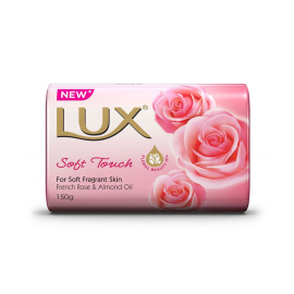 LUX BAR SOAP SOFT & TOUCH 150GM