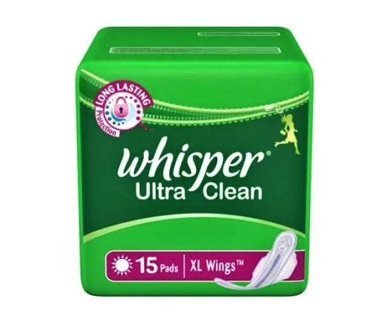WHISPER ULTRA CLEAN XL-PLUS 15 PADS