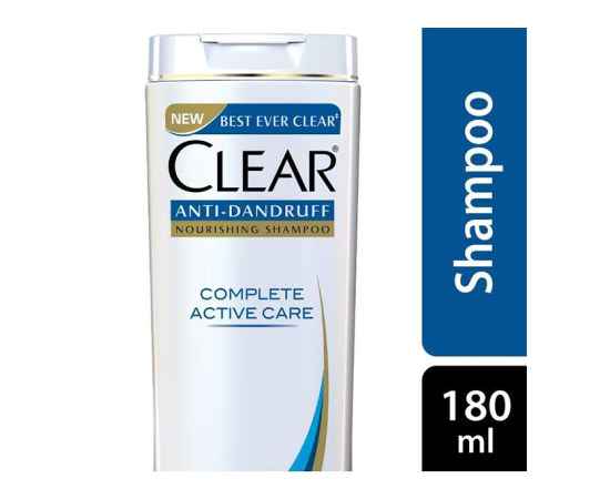CLEAR SHAMPOO COMPLETE ACTIVE CARE 180ML