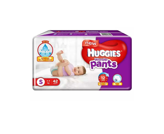 HUGGIES WONDER PANTS SMALL 42 (4-8 KG)