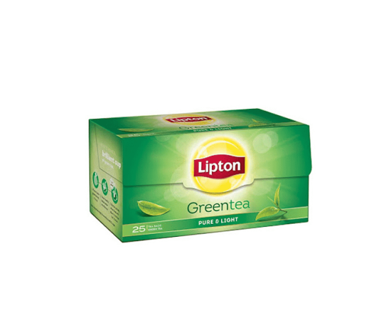 LIPTON GREEN TEA PURE & LIGHT 25BAGS