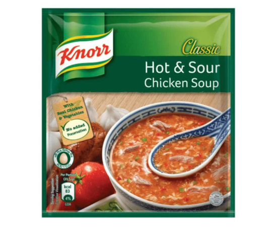 KNORR SOUP HOT AND SOUR CHICKEN 31GM
