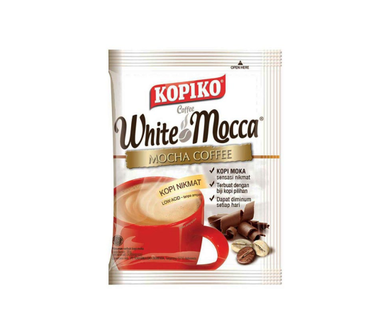 KOPIKO WHITE MOCCA COFFEE 20GM 3IN1