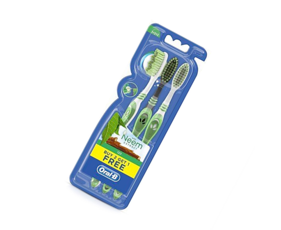 ORAL-B NEEM EXTRACT TOOTHBRUSH COMBO(B2G1)